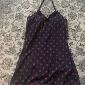 Bettie Page halter swimsuit, size 12/14